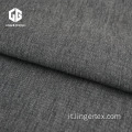 Tessuto Roma spandex poliestere rayon grigio melange